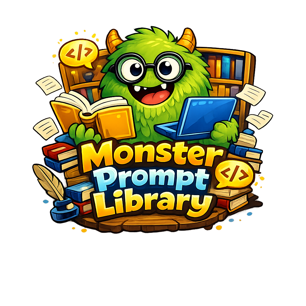 Prompt Library Banner Marketing AI Prompt Library for SEO, Ads & Content
